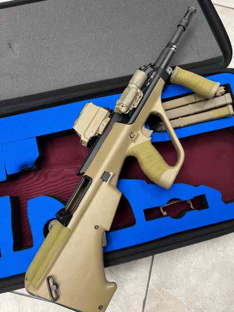 Steyr aug A3 m1 with extras or without for 2300