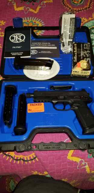 FN fnx-45 ,tactical threaded bareoi