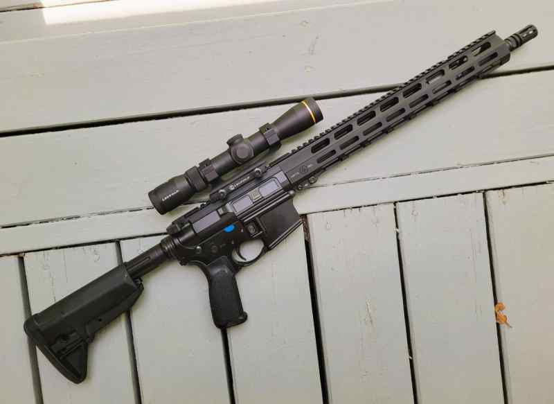 PWS MK116 Pro .223 Wylde Leupold VXR Geis SSAE