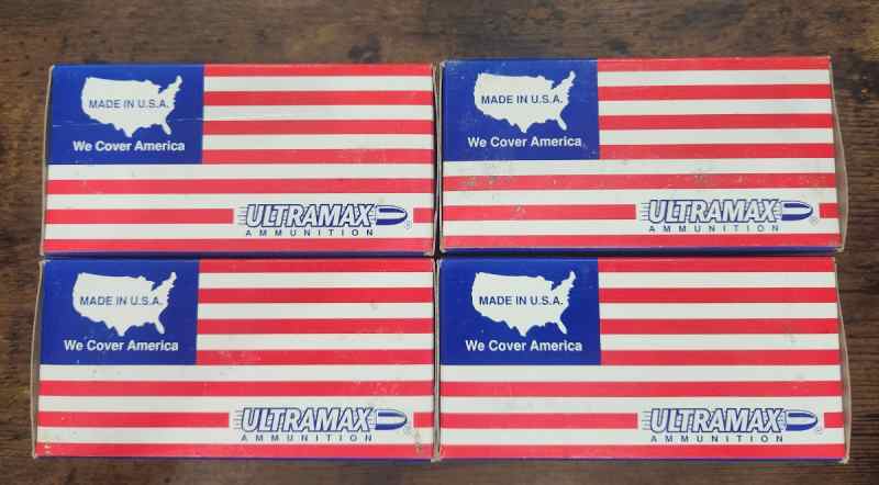 Ultramax 223 Remington 68gr HP 200rds $.475/rd USA