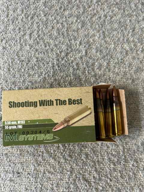 5.56 green tip ammo
