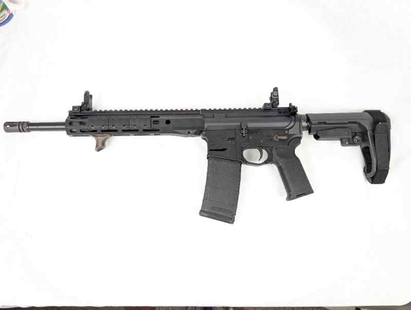 13.9in 5.56 mid length and SBA3 Brace AR15 (ARP)
