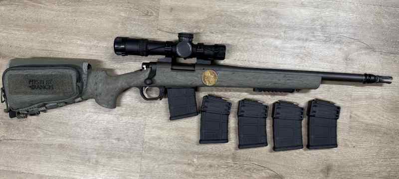 Remington 700 AAC 300Blk &amp; Trijicon Accupower 1-8