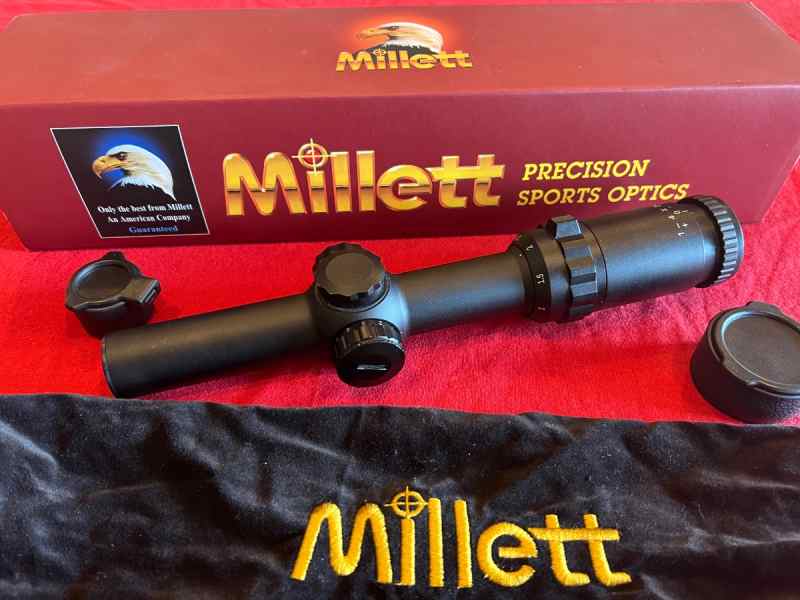Millett DMS-1 Illuminated 1-4x24 LPVO