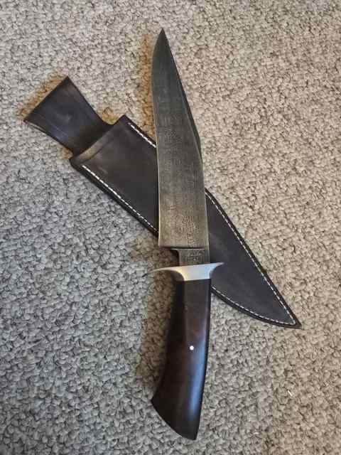 Hand forged Bowie knife