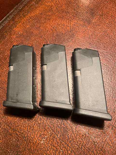 Glock 27 Mags OEM 9 rds (3 Available) 
