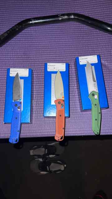 WTT benchmade knifes