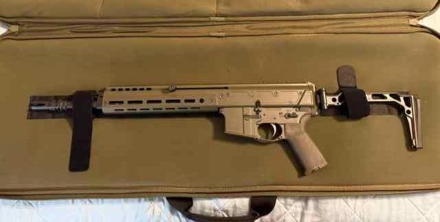 PSA JAKL 13.7&quot; 5.56 1:7 Skeleton Stock