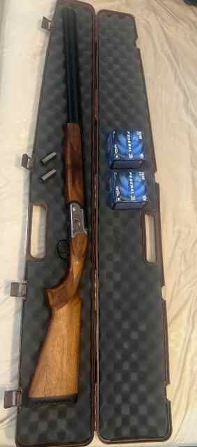 Discontinued Tri-Star Trinity 20GA O/U w/ 24k Gold