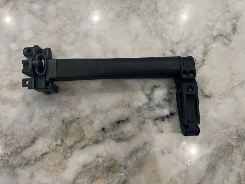 GHW SP5K MP5K Folding Brace with Tailhook Mod 1c