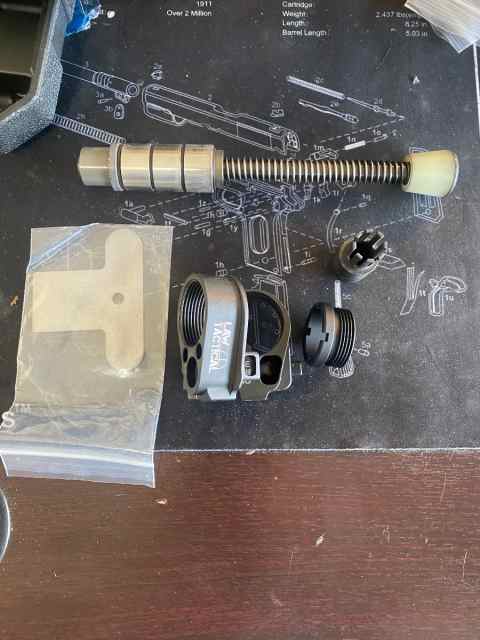 Law tactical with JP Silent buffer