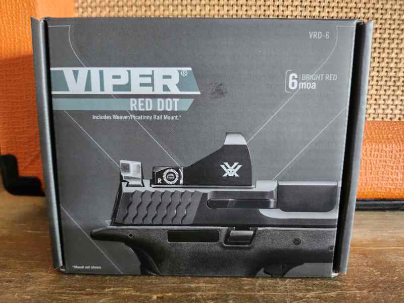 Vortex viper pistol red dot