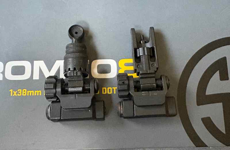 Sig sauer premium buis irons