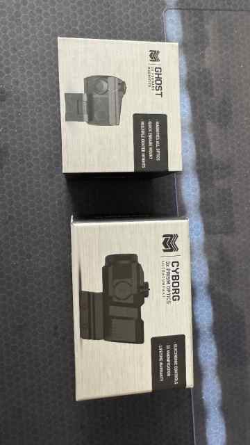 Monstrum 2x magnifier and Monstrum 3x prism sights