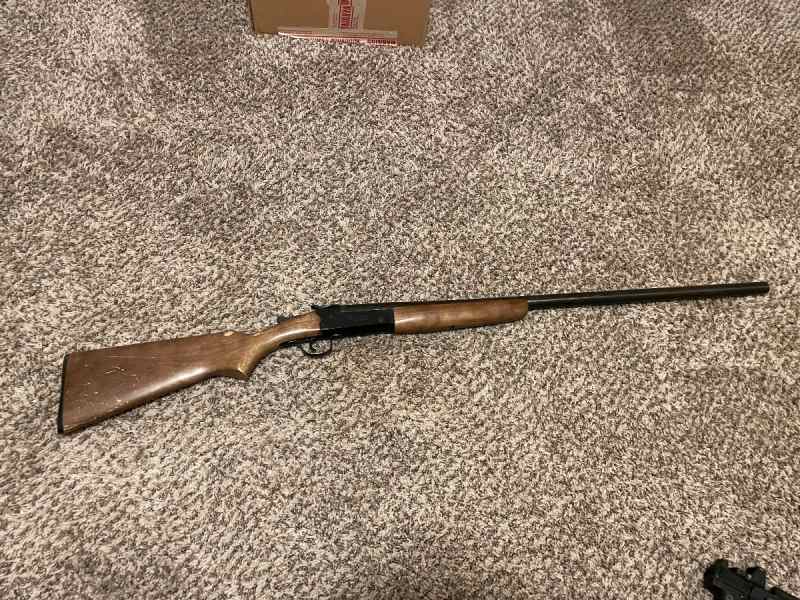 Revelation 350A Single Shot 12 Gauge Shotgun
