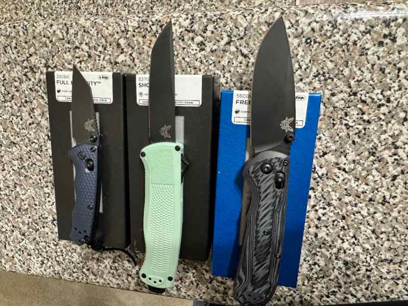 3 Benchmade’s for sale (price drop)