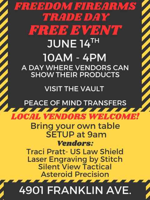Traders day / vendor event ! Waco Tx!