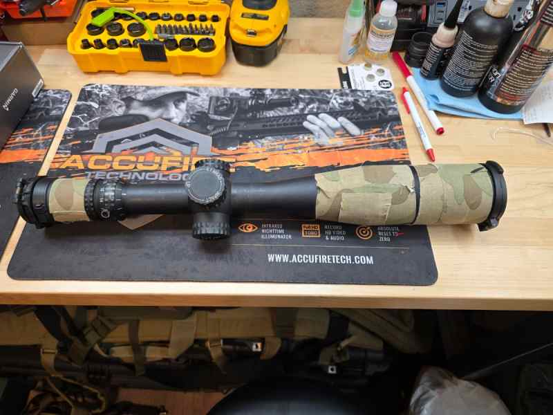 Nightforce ATACR 5-25 MIL-XT Reticle
