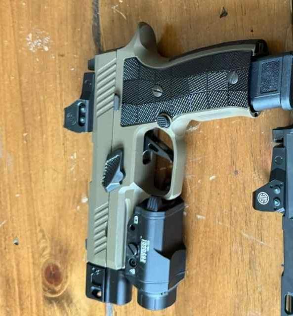 P320 X Carry Custom Shop fs/ft