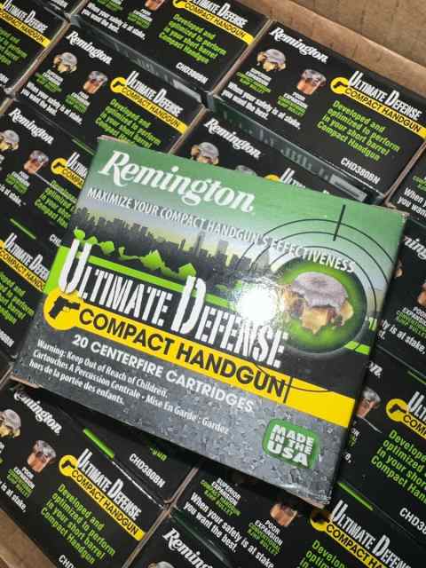 Remington Ultimate Defense 380 ACP 500rds