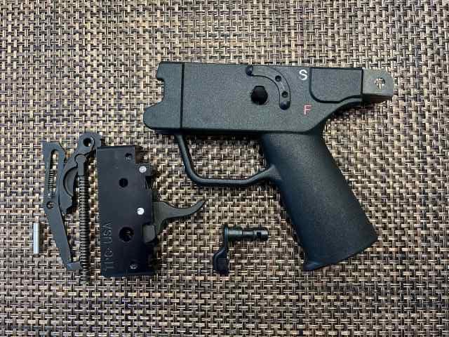 MP5 trigger block