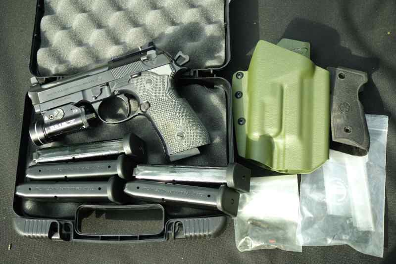 Langdon Beretta 92x w/ Addons/Accessories/Mags