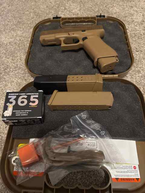 Glock 19X FDE Peanut Butter (NEW)