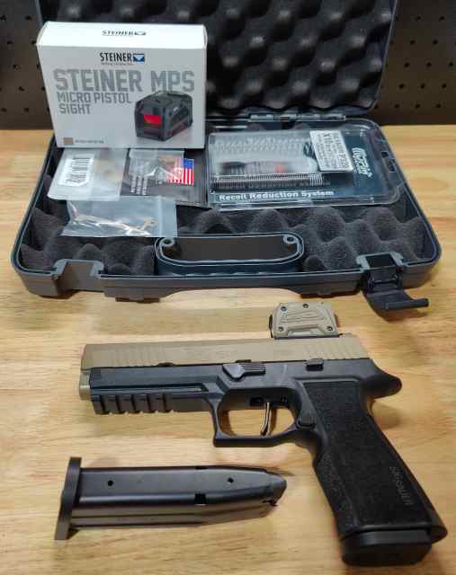 Sig Sauer p320 XTen 10mm Apex DPM Steiner MPS