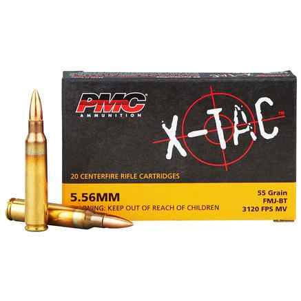 PMC 5.56 (M193) and Norma 6.5 Creedmore