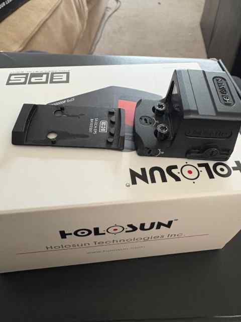 Holosun EPS with CH precision plate, HS407C