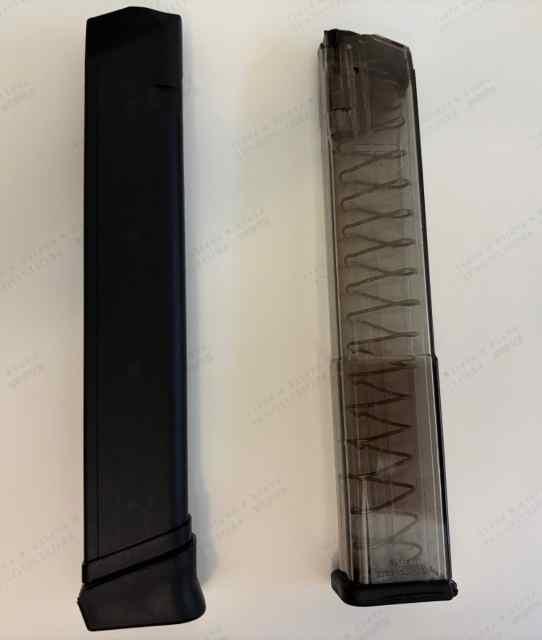 Glock 30rnd Mags x 2  