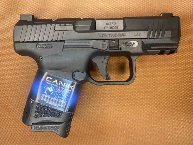 NEW IN BOX - Canik TP9 Elite SC Blackout -9mm-3.5&quot;