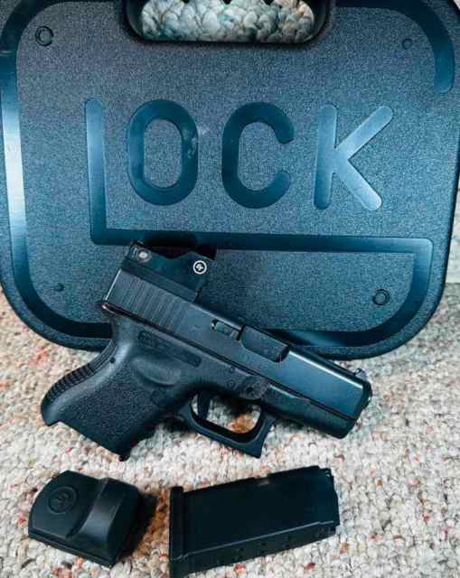 Glock 26 Hard Case, (2) 10 Round Magazines