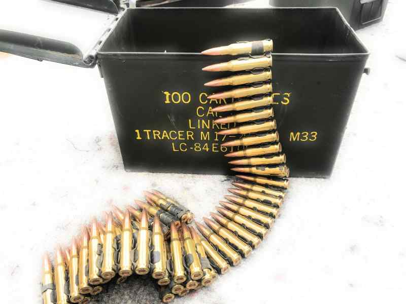 $150 308 Win BHA 167 Rnds W/Metal Can