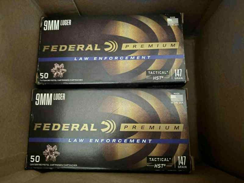 Federal HST 147gr 305 rounds
