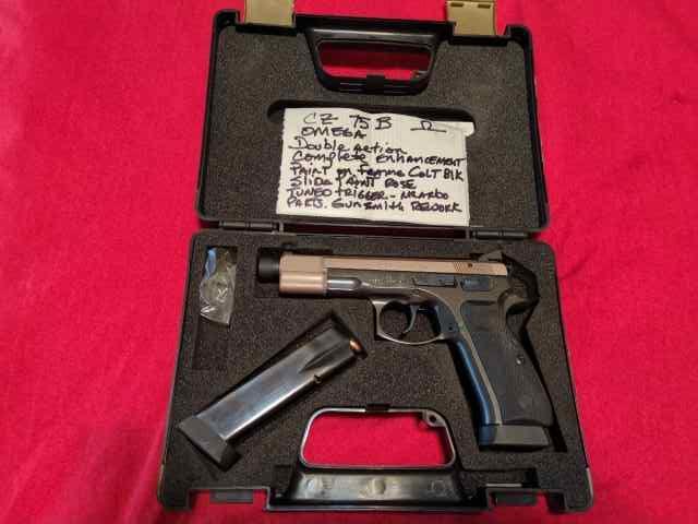 CZ 75B Omega double action pistol for sale 