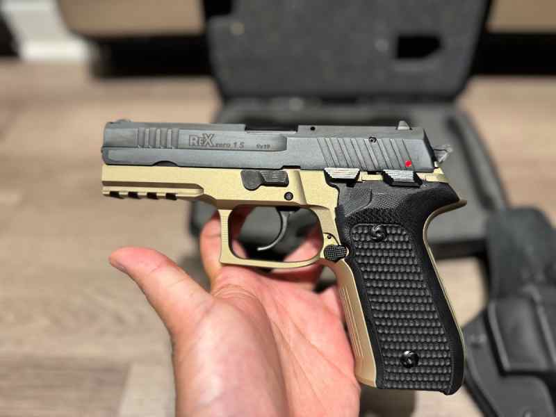 Arex Rex Zero 1S 9mm aka Sig P226 9mm clone 