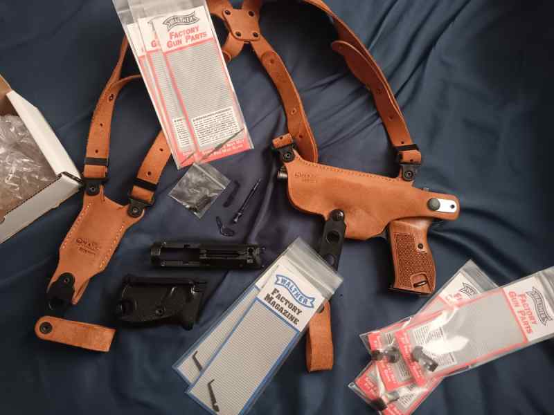 Post War P38 + holster 